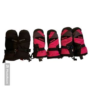 3 pairs KOMBI kids mittens (junior XS)